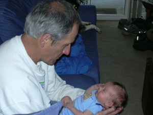 Xander and Grandpa Ricky