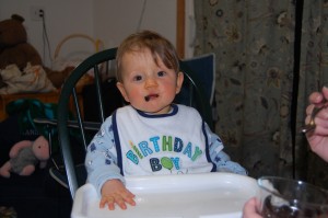 Mouthful of pudding